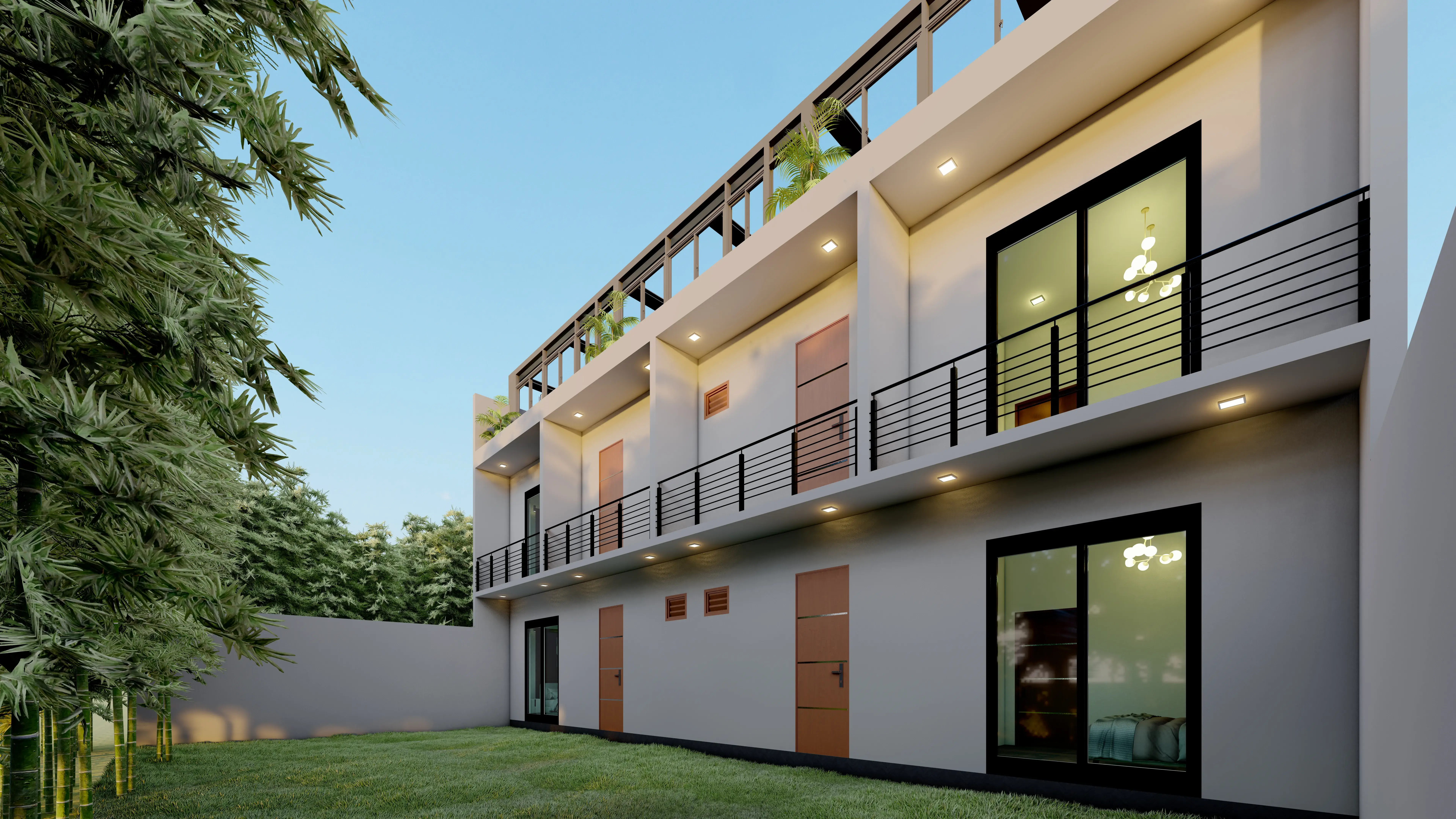Villa exterior